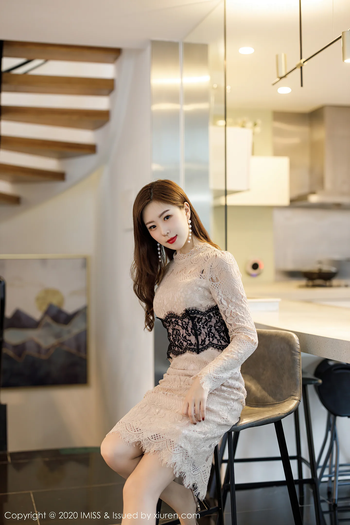 图片[2]-[IMISS爱蜜社]Vol.517 模特杨紫嫣Cynthia私房脱典雅礼裙露性感内衣迷人诱惑写真43P-秀人网官方网站